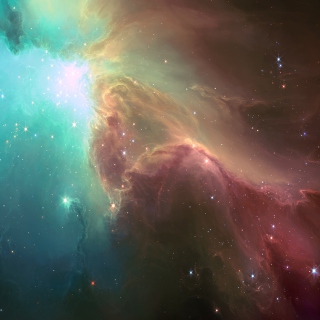 Nebula Sky papel de parede para celular para iPad