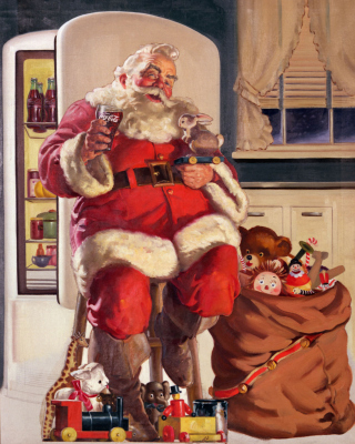 Coca Cola Santa Claus - Obrázkek zdarma pro 768x1280