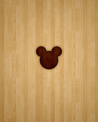Kostenloses Mickey Mouse Logo Wallpaper für Nokia C2-02