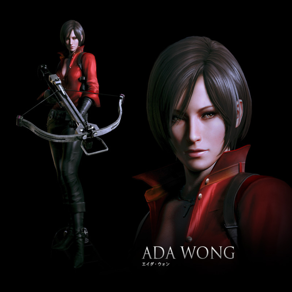 Обои Ada Wong Resident Evil 6 1024x1024