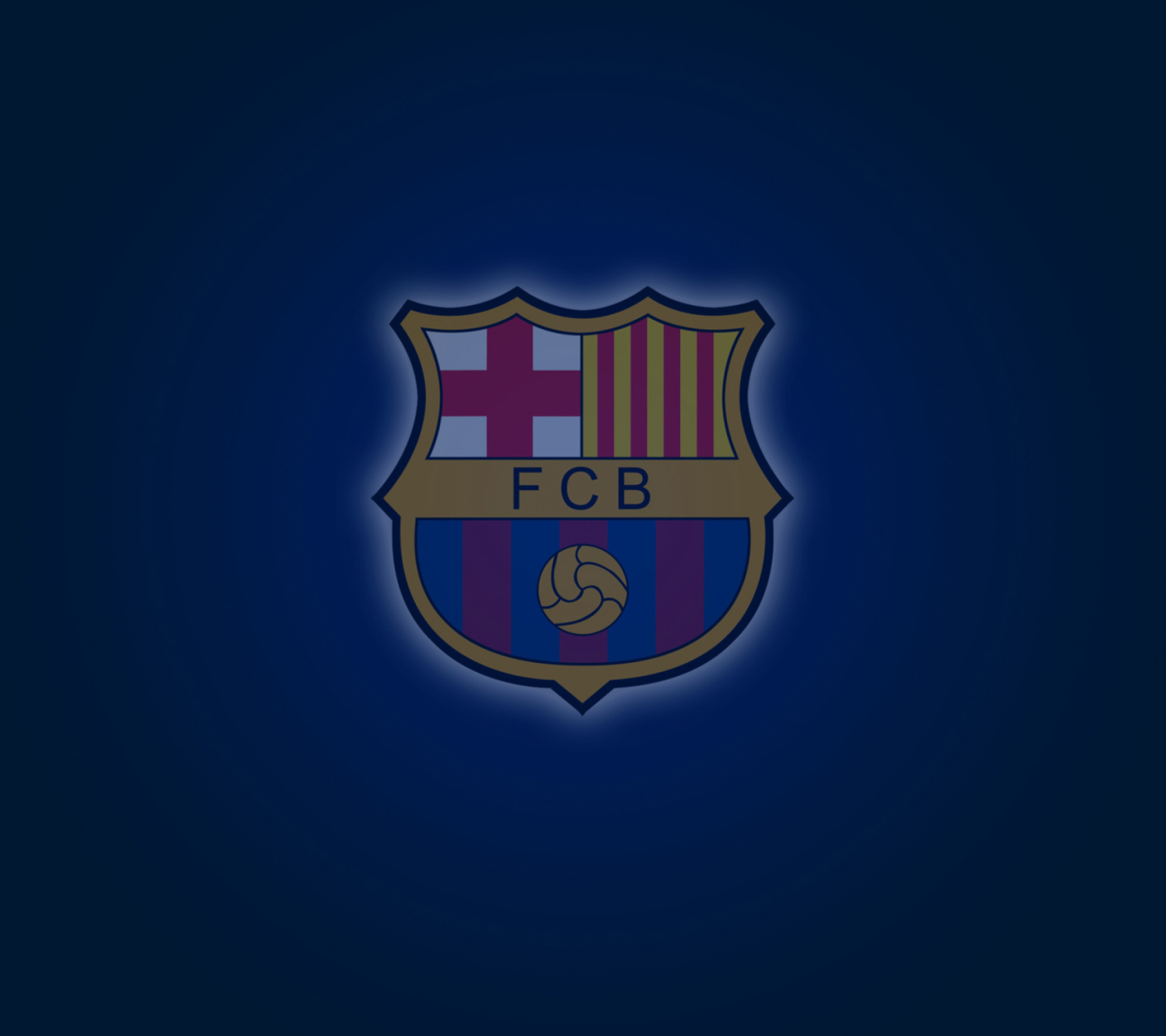 Barcelona FC Logo wallpaper 1440x1280