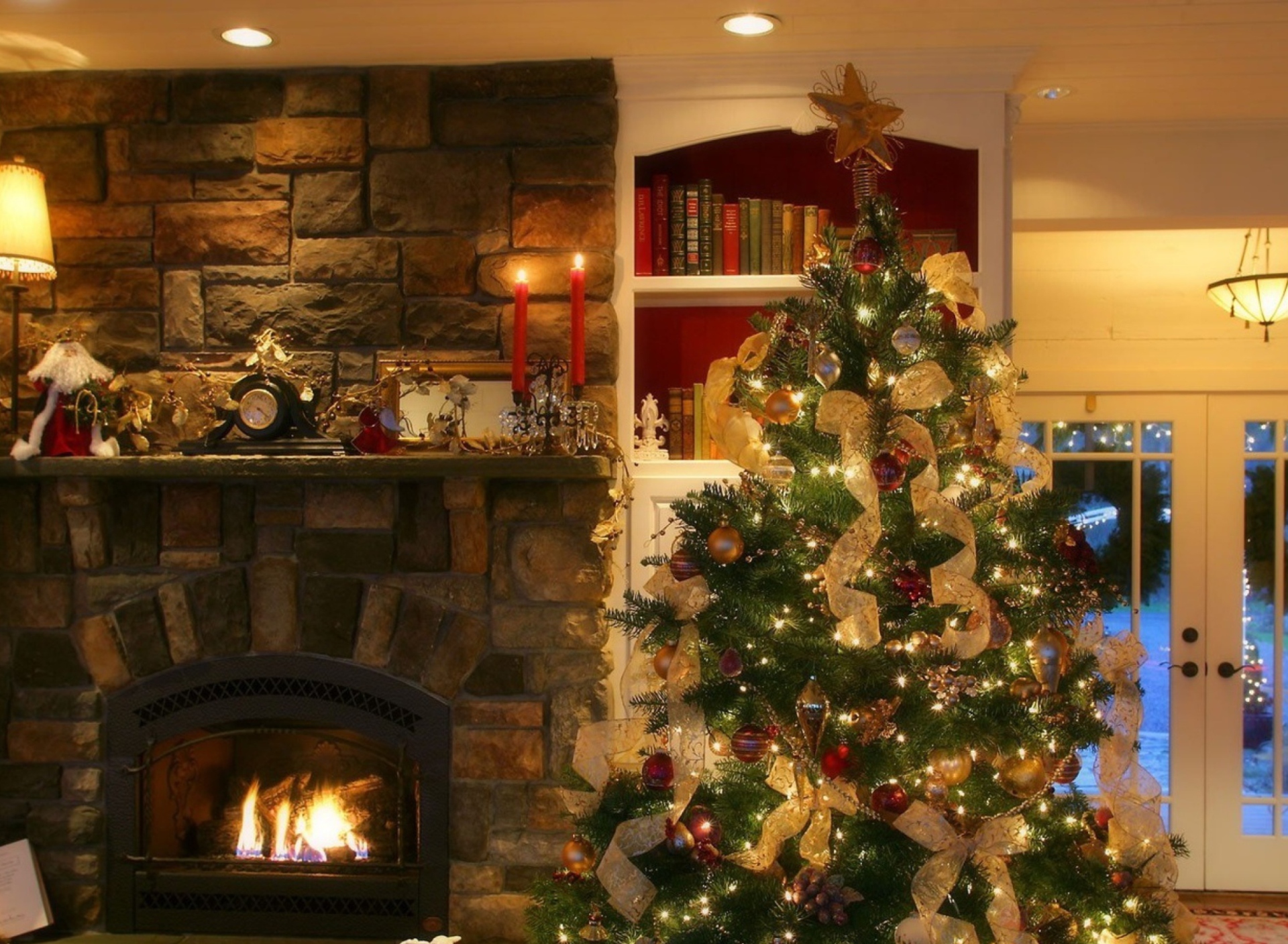 Fondo de pantalla Christmas Tree At Home 1920x1408