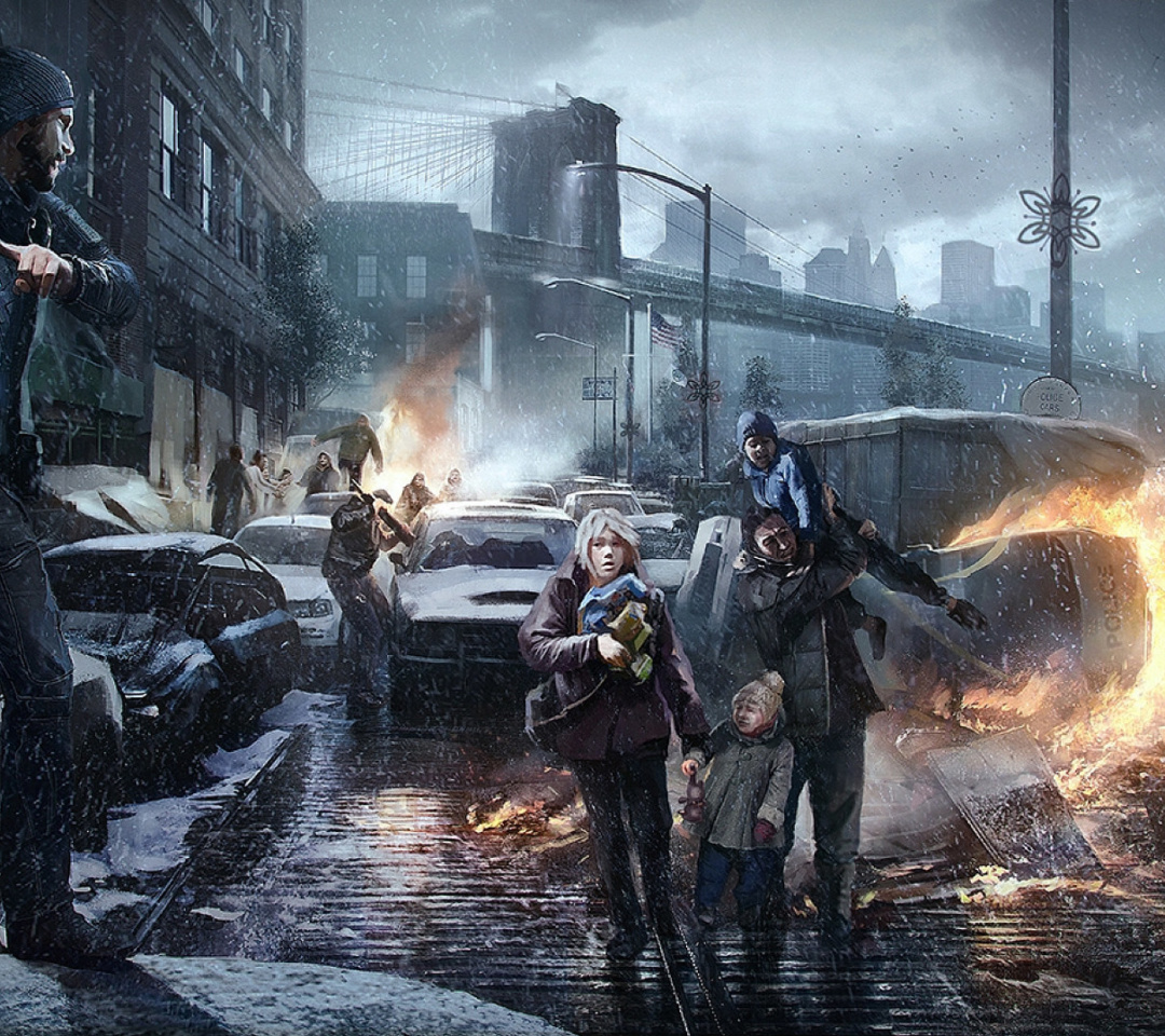 Tom clancys the division wallpaper 1080x960