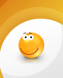 Screenshot №1 pro téma Orange Friendship Smiley 128x160