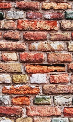 Das Brick Wall Wallpaper 240x400