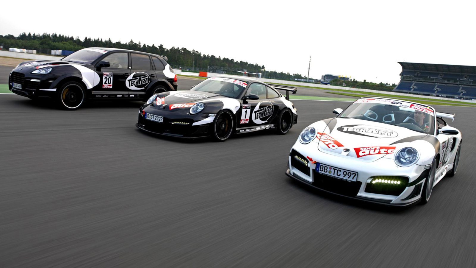Screenshot №1 pro téma Porsche Racing 1600x900