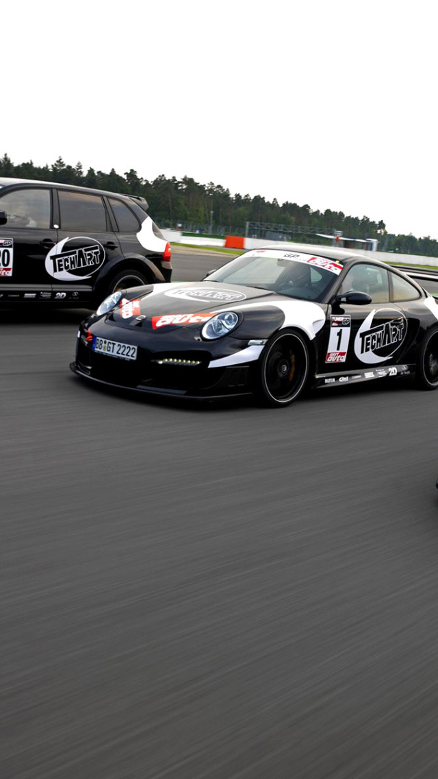 Screenshot №1 pro téma Porsche Racing 640x1136