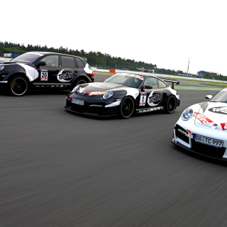 Porsche Racing - Obrázkek zdarma pro 1024x1024