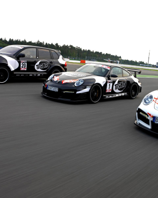 Porsche Racing - Obrázkek zdarma pro iPhone 5