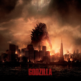 2014 Godzilla papel de parede para celular para 2048x2048