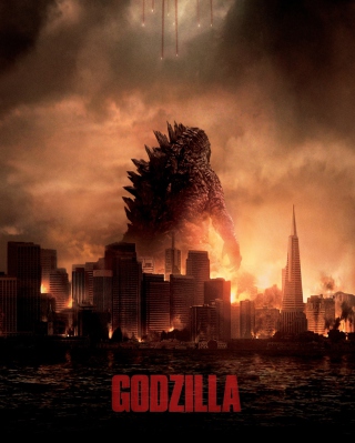 2014 Godzilla - Obrázkek zdarma pro Nokia Asha 310