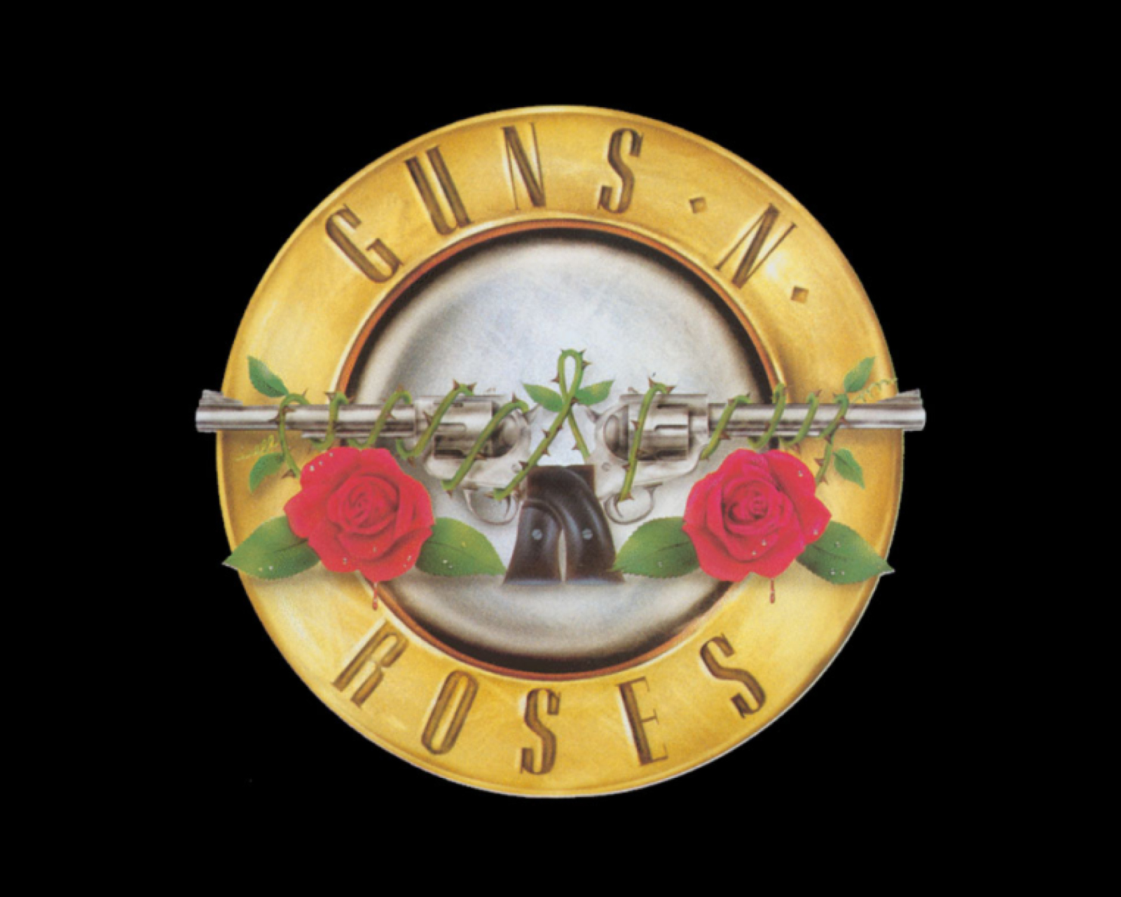 Обои Guns N Roses Logo 1600x1280