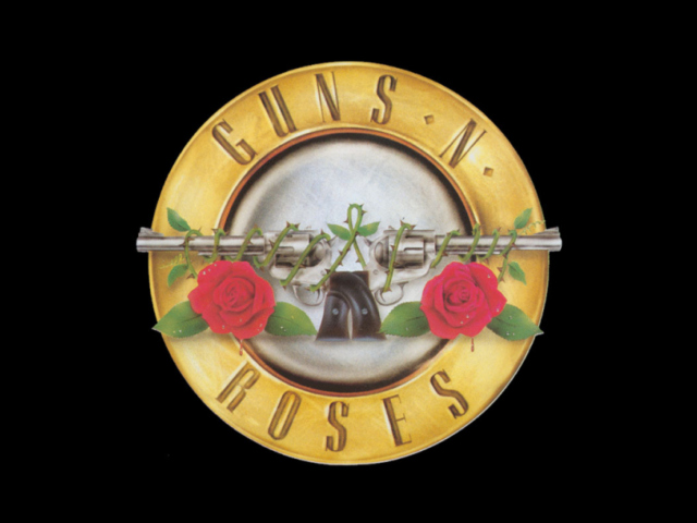 Screenshot №1 pro téma Guns N Roses Logo 640x480