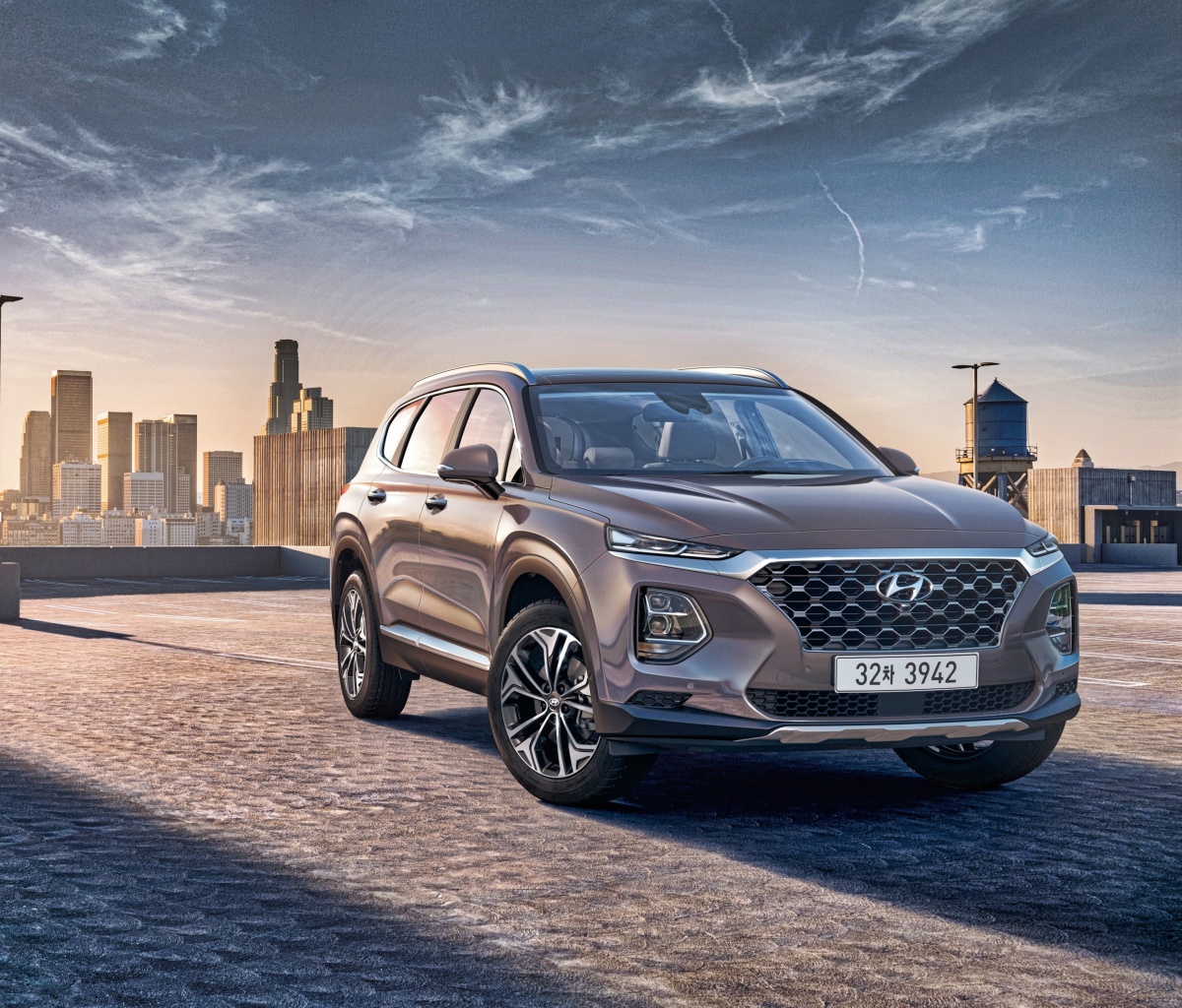 Das Hyundai Santa Fe Wallpaper 1200x1024