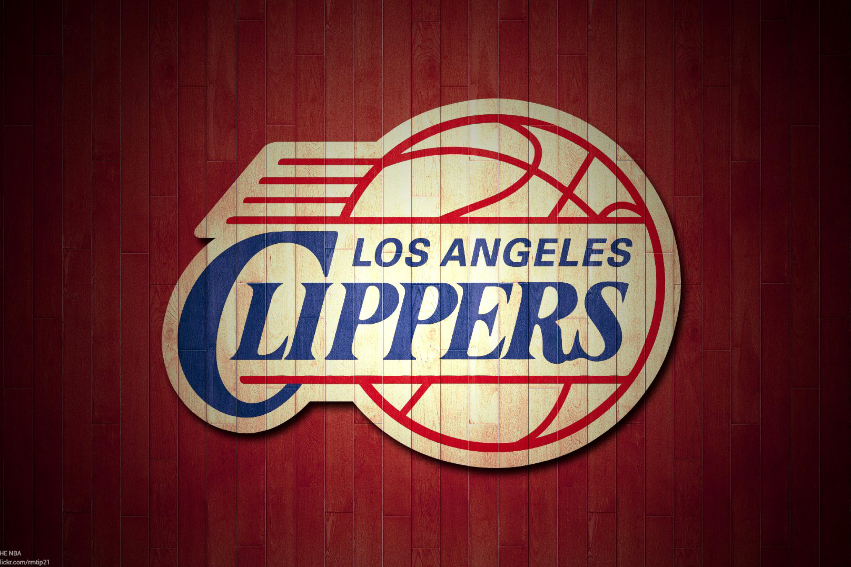 Das Los Angeles Clippers Logo Wallpaper 2880x1920