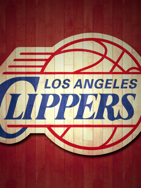 Los Angeles Clippers Logo wallpaper 480x640