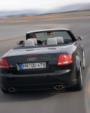 Das Audi RS4 Rear Road Wallpaper 128x160