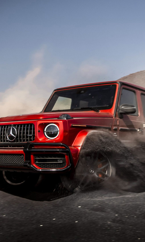 Sfondi 2019 Mercedes AMG G63 480x800