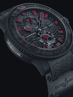 Watch Ulysse Nardin Black Sea wallpaper 240x320