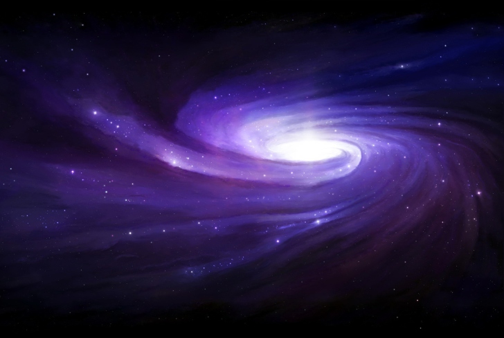 Fondo de pantalla Violet Nebula