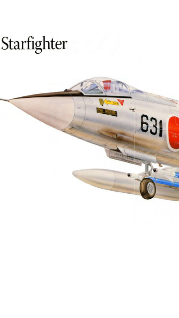Screenshot №1 pro téma Lockheed F-104 Starfighter 360x640
