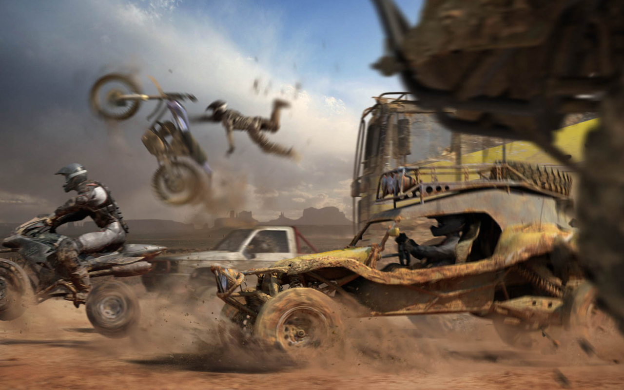 Screenshot №1 pro téma MotorStorm 1280x800