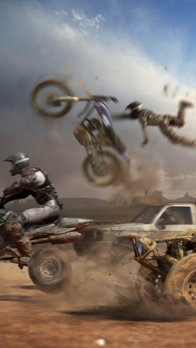 Screenshot №1 pro téma MotorStorm 640x1136