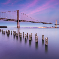 Fondo de pantalla San Francisco Bay Bridge 208x208