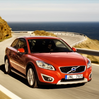 Volvo C30 Red sfondi gratuiti per 128x128