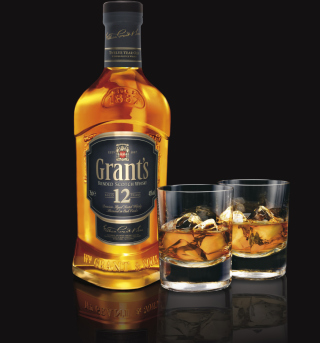 Grants Whisky Wallpaper for iPad Air