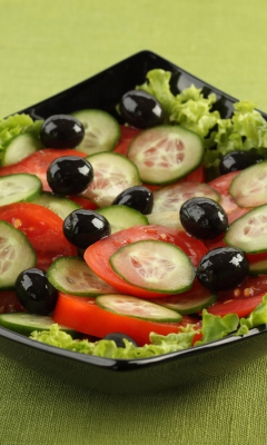 Sfondi Fresh Salad 240x400