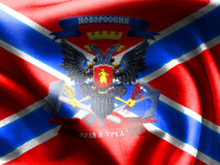 Screenshot №1 pro téma Novorossiya Flag 320x240