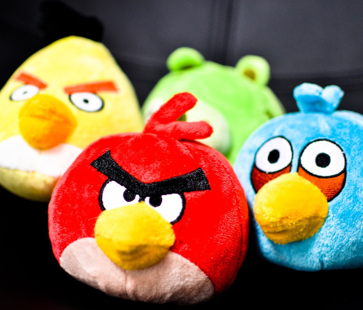 Das Angry Birds Toy Wallpaper 1200x1024