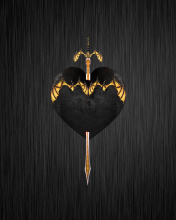 Sfondi Sword In Heart 176x220