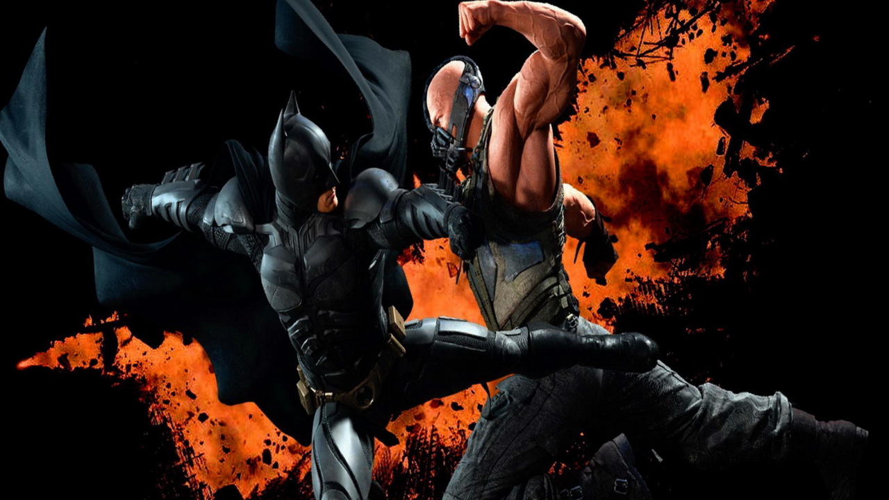 Das Batman VS Bane Wallpaper 1280x720