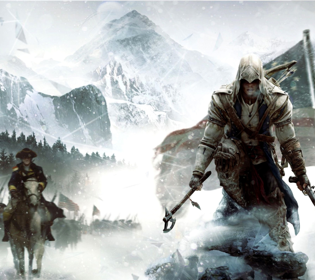 Fondo de pantalla Assassins Creed III 1080x960