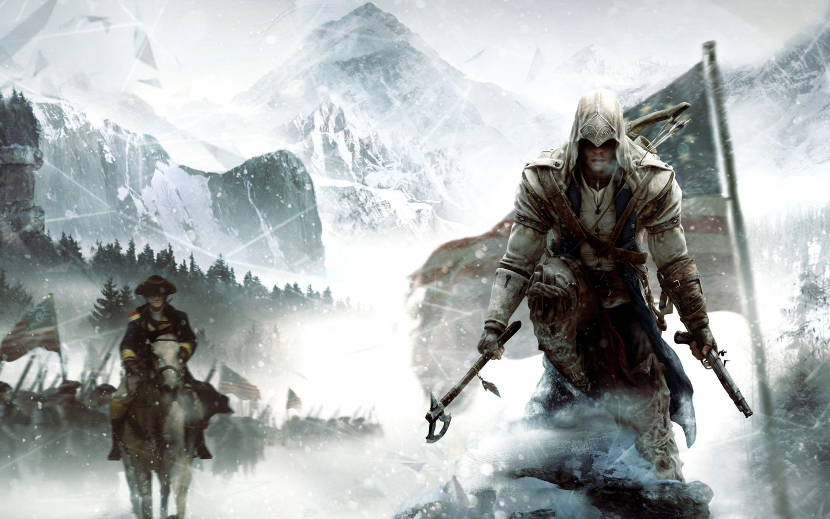 Fondo de pantalla Assassins Creed III 1680x1050