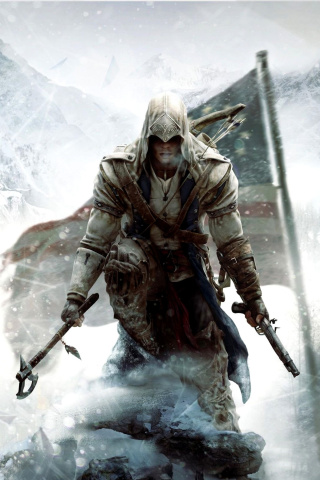 Screenshot №1 pro téma Assassins Creed III 320x480