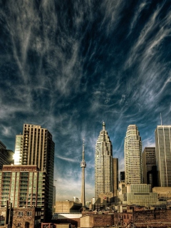 Screenshot №1 pro téma Toronto - Canada Landscape 240x320