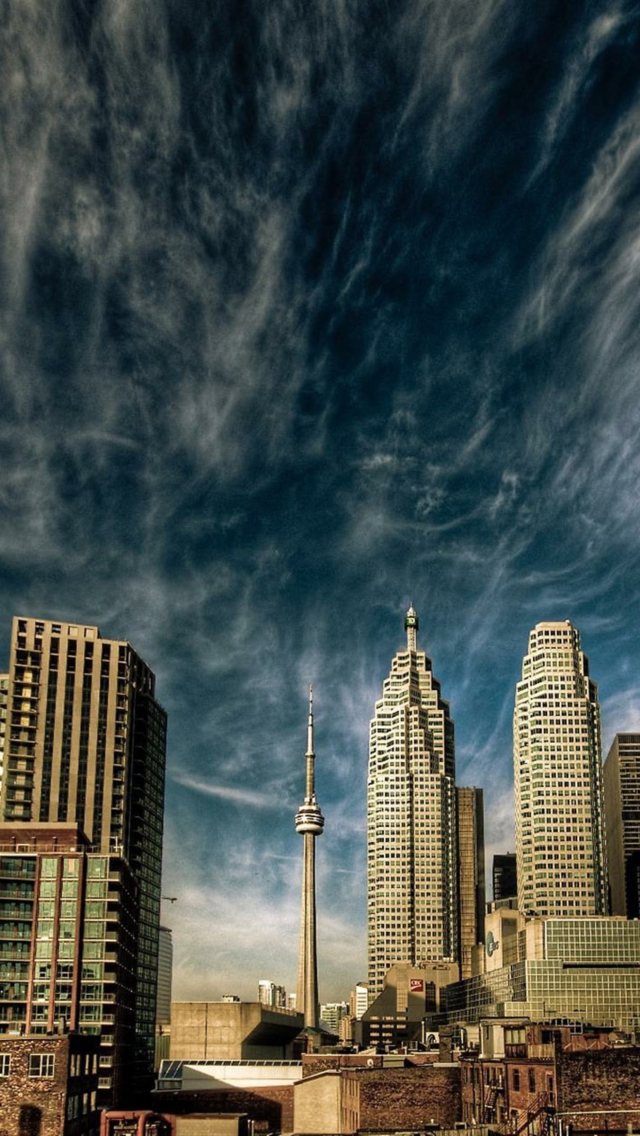 Обои Toronto - Canada Landscape 640x1136