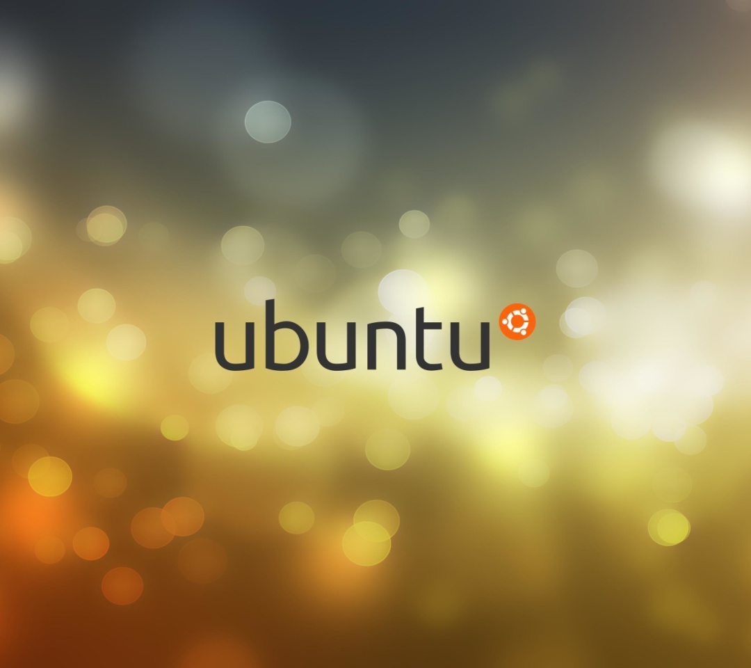 Das Ubuntu OS Wallpaper 1080x960