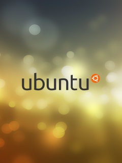 Ubuntu OS wallpaper 240x320