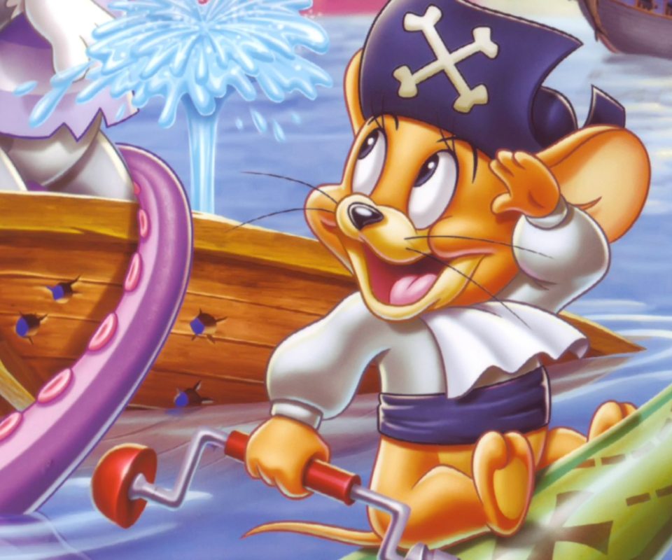 Das Jerry Pirate Wallpaper 960x800