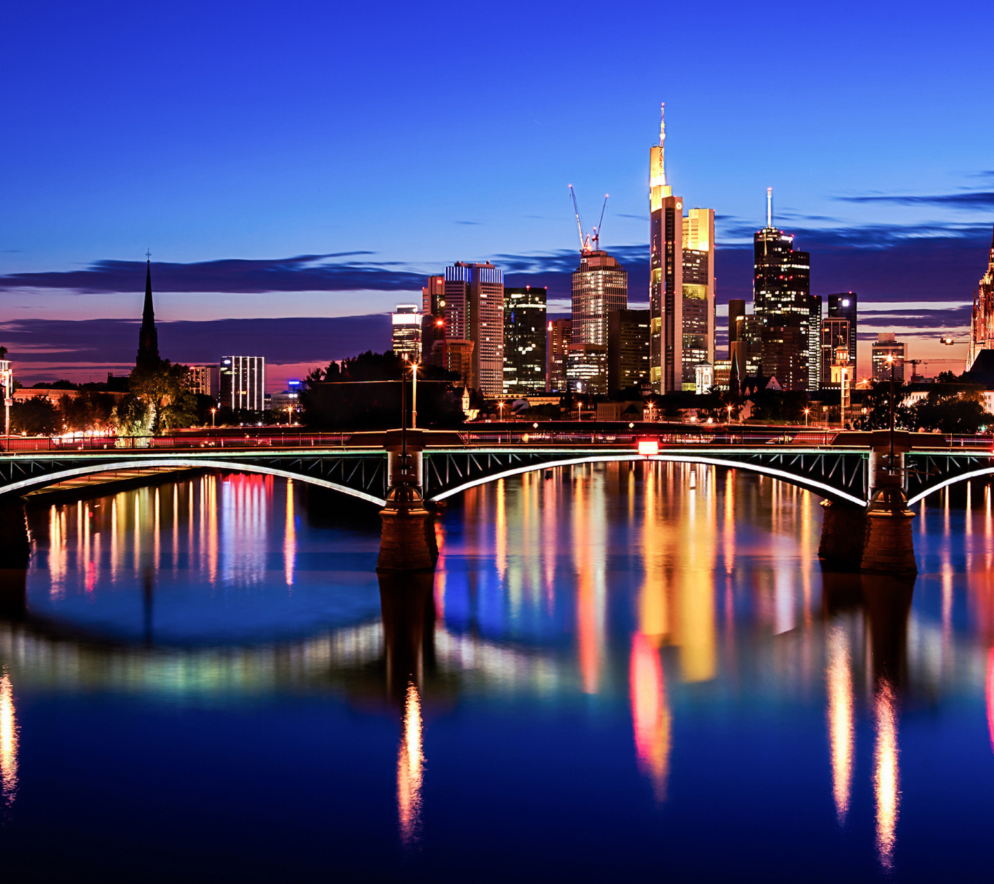 Das Deutschland, Frankfurt am Main Wallpaper 1440x1280