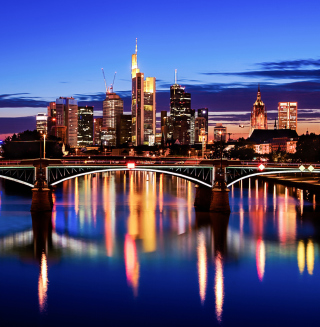 Kostenloses Deutschland, Frankfurt am Main Wallpaper für iPad Air
