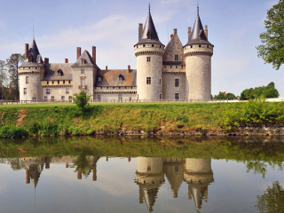 Обои Chateau de Sully 320x240
