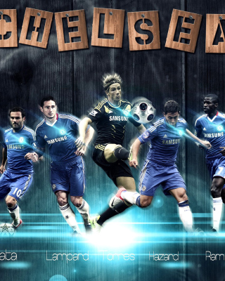 Chelsea, FIFA 15 Team papel de parede para celular para iPhone 4S