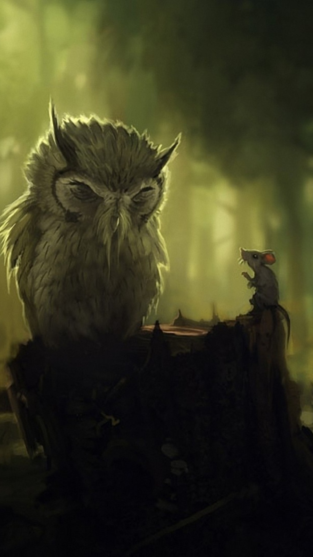 Sfondi Wise Owl 1080x1920