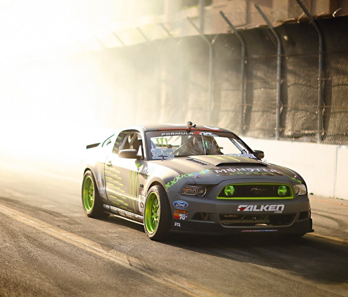 Ford Mustang GT Drift wallpaper 1200x1024