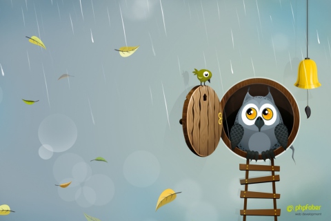 Autumn Owl screenshot #1 480x320